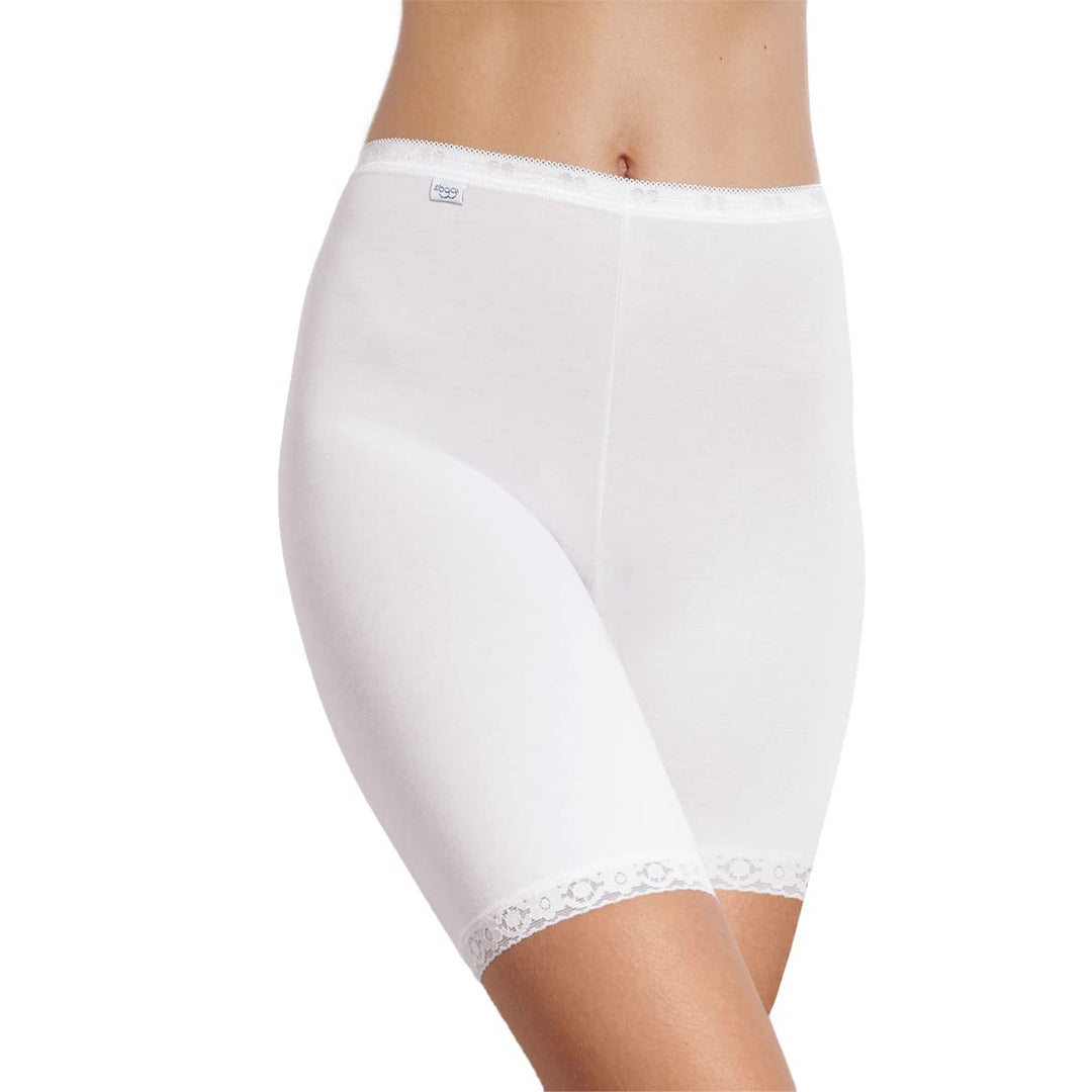 Sloggi Damen Basic Long Taillenslip Taille : 20 Weiss, Taille : 20 Weiss