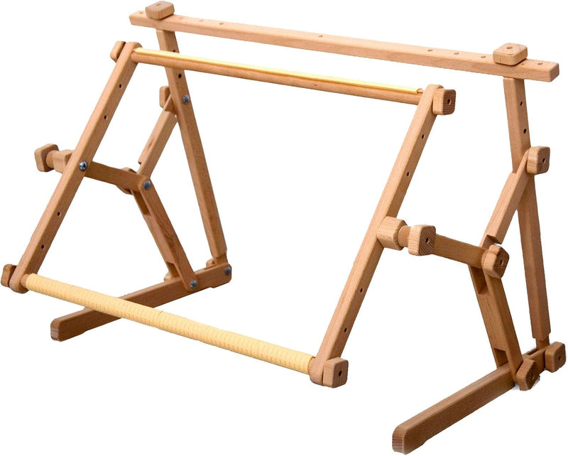 Stickständer für Tisch und Couch "Professional" mit Stickrahmen 40x56 cm, Holz, verstellbar, 40x56 c