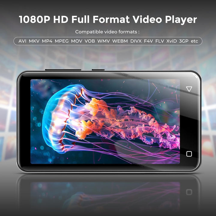 80 GB MP3-Player mit Bluetooth und WLAN, innioasis MP3-Player für Kinder mit Spotify, Spotify Kids,