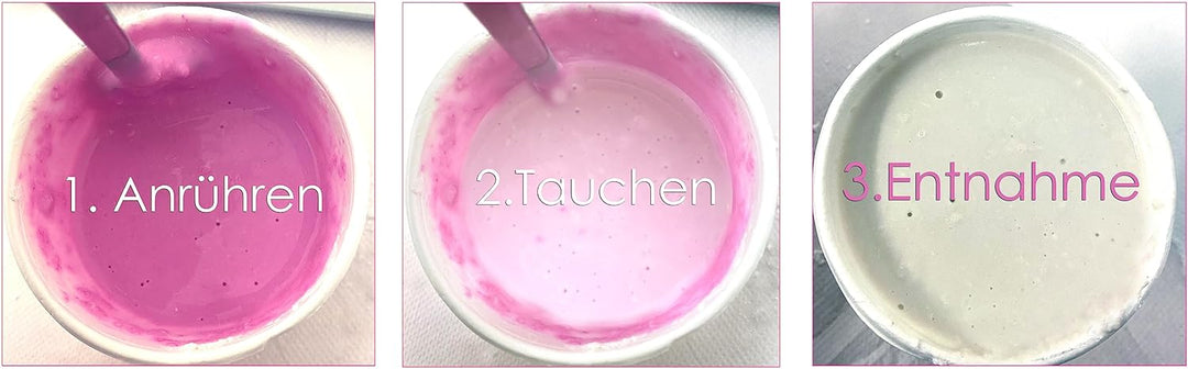 Bambelina Handabdruck Set für Paare oder Geschwister, Deutsches Produkt, 3D Gipsabdruckset mit hochw