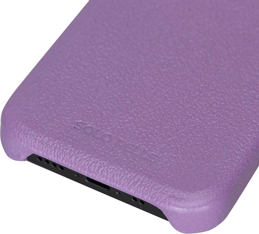 Solo Pelle Lederhülle für das Apple iPhone 12 Mini in 5.4 Zoll Princeton Case Leder Hülle Ledertasch