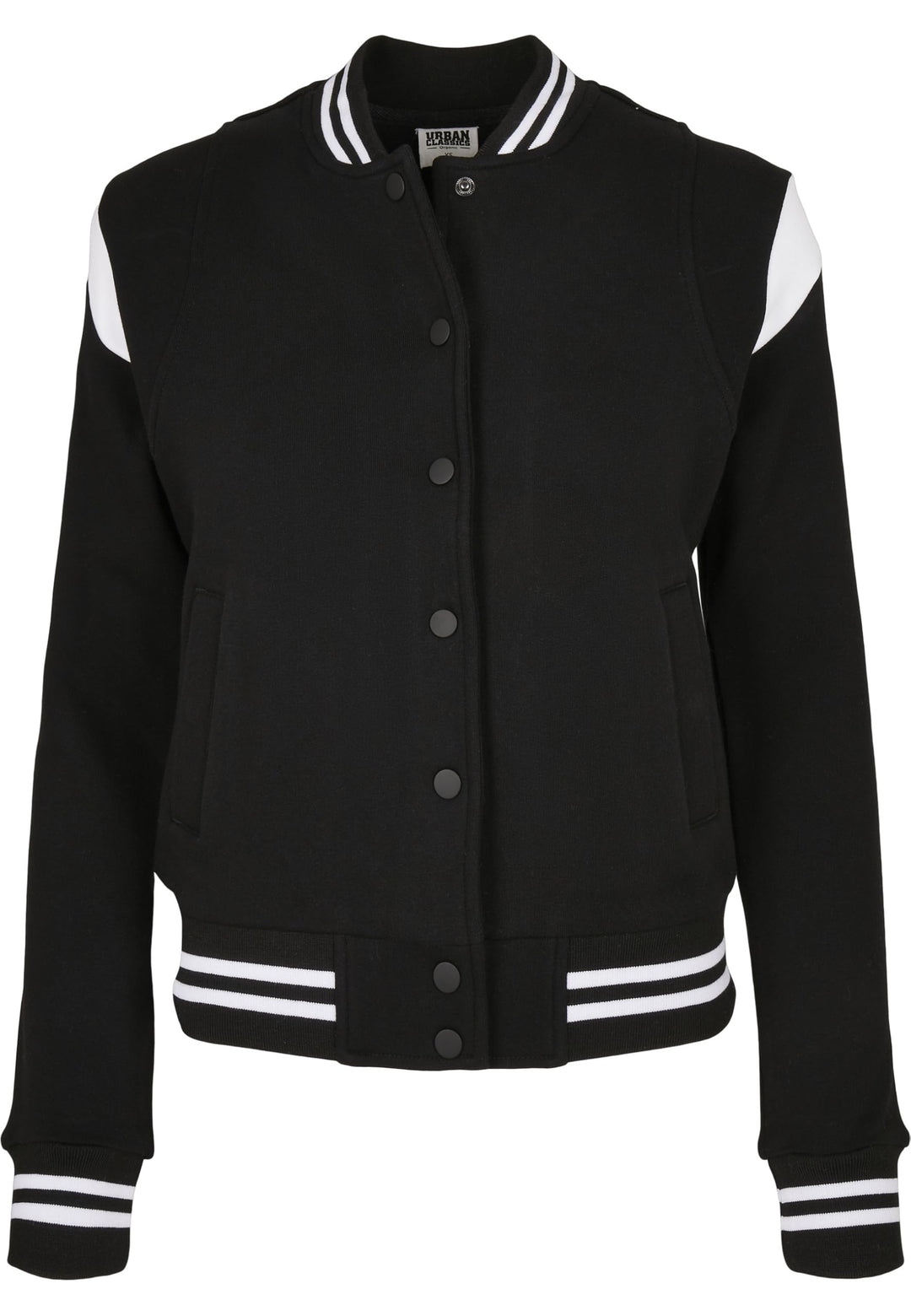 Urban Classics Ladies Jacke Ladies 2-tone College Sweatjacket, Jacke für Frauen im College Look, Grö