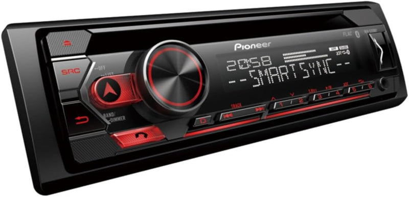 Pioneer DEH-S320BT | 1DIN Autoradio | CD-Tuner mit RDS | Bluetooth | MP3 | USB und AUX-Eingang | Fre