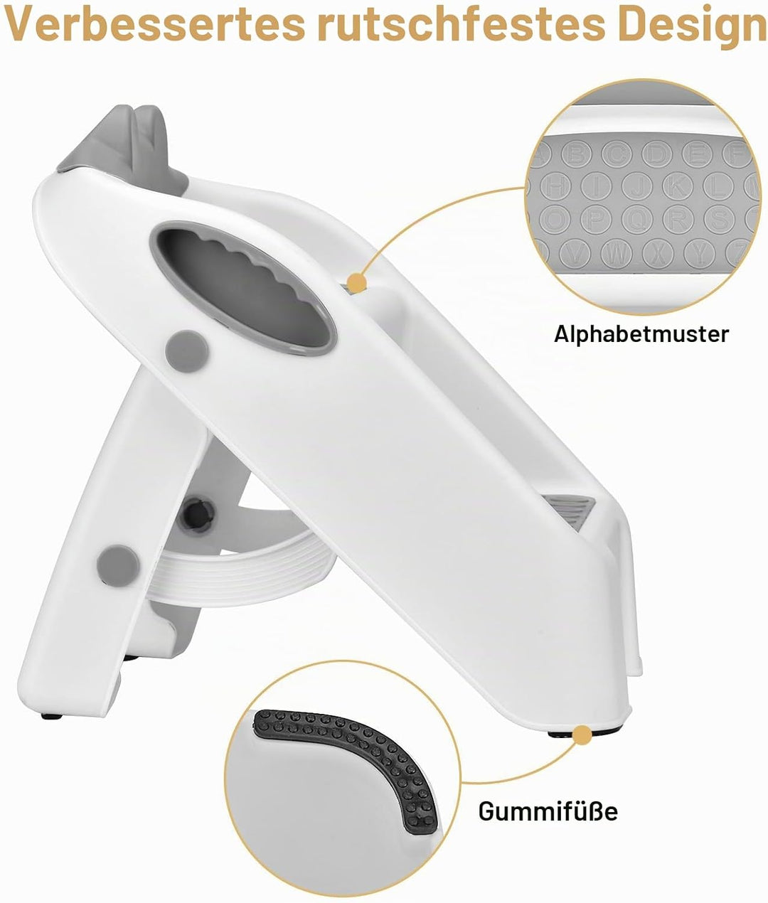 Tritthocker Kinder 2 Stufen, Klappbar Hocker Kinder, Anti-Kipp Trittschemel für 1-3 Jahren Baby Kind