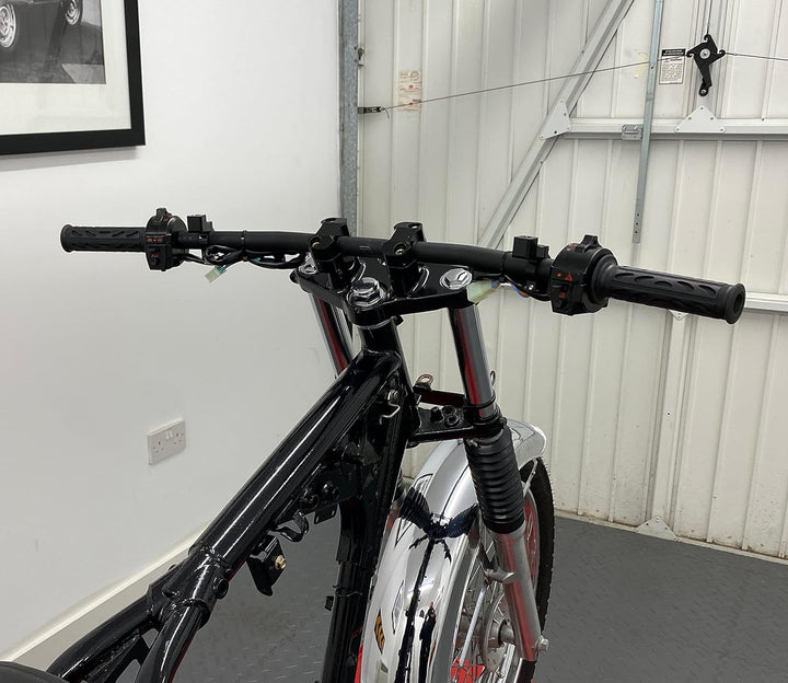 Schwarz Motorrad griffe griffe - Weiches Silikon Gummi für 7/8" 22mm Lenker - hochwertig