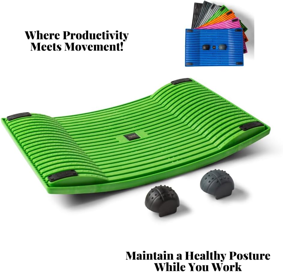 Gymba Active Board von obVus Solutions – Balance Board für Stehpult, aktives Stehen, Bauch- und Rump