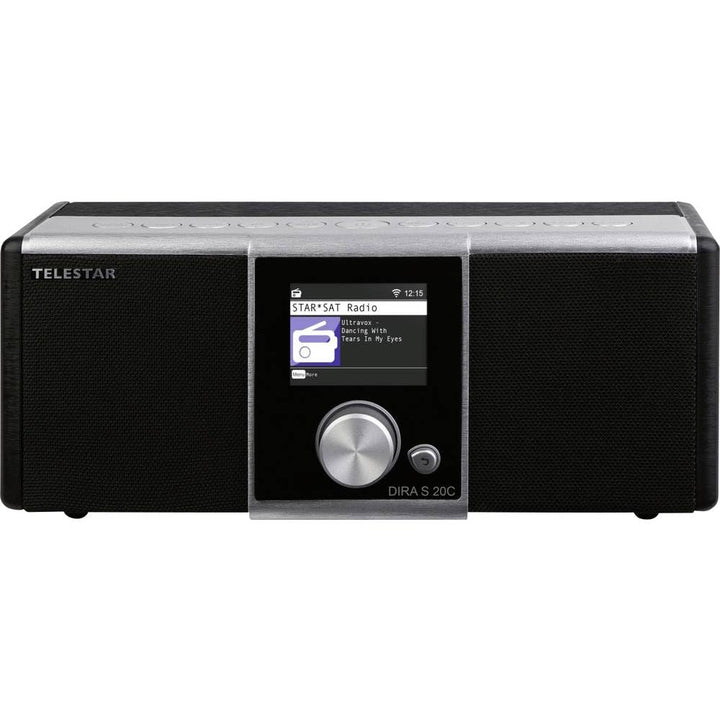 Telestar DIRA S 20C Kabelradio/Internetradio (DVB-C, AAC, Internet, WLAN, Bluetooth, Stereo, Farbdis