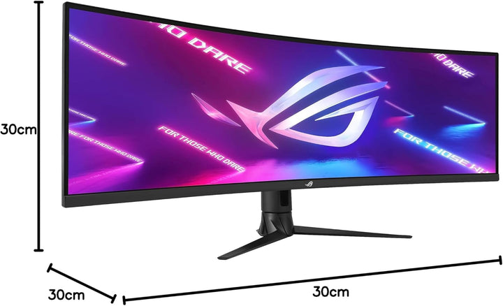 ASUS ROG Strix XG49WCR - 49 Zoll DQHD Curved Gaming Monitor - 165 Hz, 1ms MPRT, Adaptive Sync, ELMB,