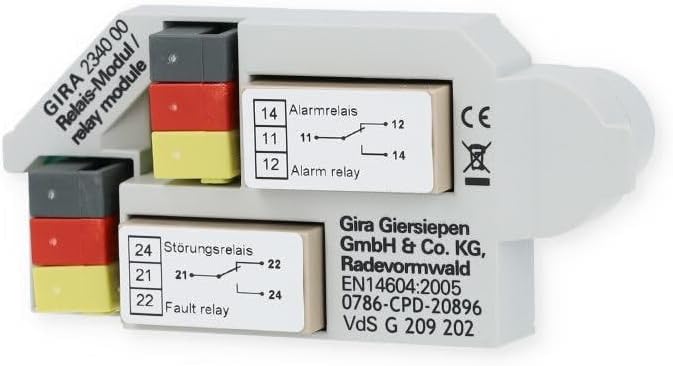 Gira 234000 Relaismodul Rauchwarnmelder Dual VdS Rauchmelder
