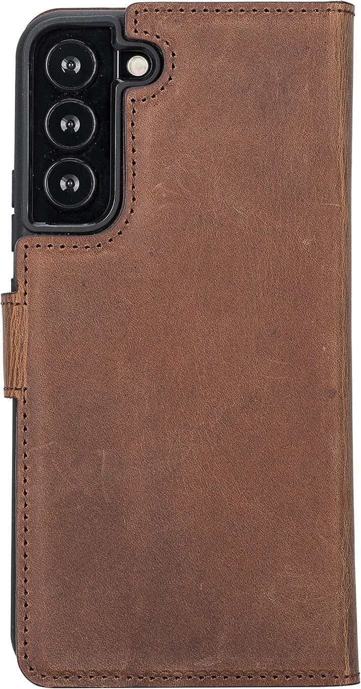 Solo Pelle Lederhülle Harvard kompatibel für das Samsung Galaxy S22 Plus / S22+ inklusive abnehmbare