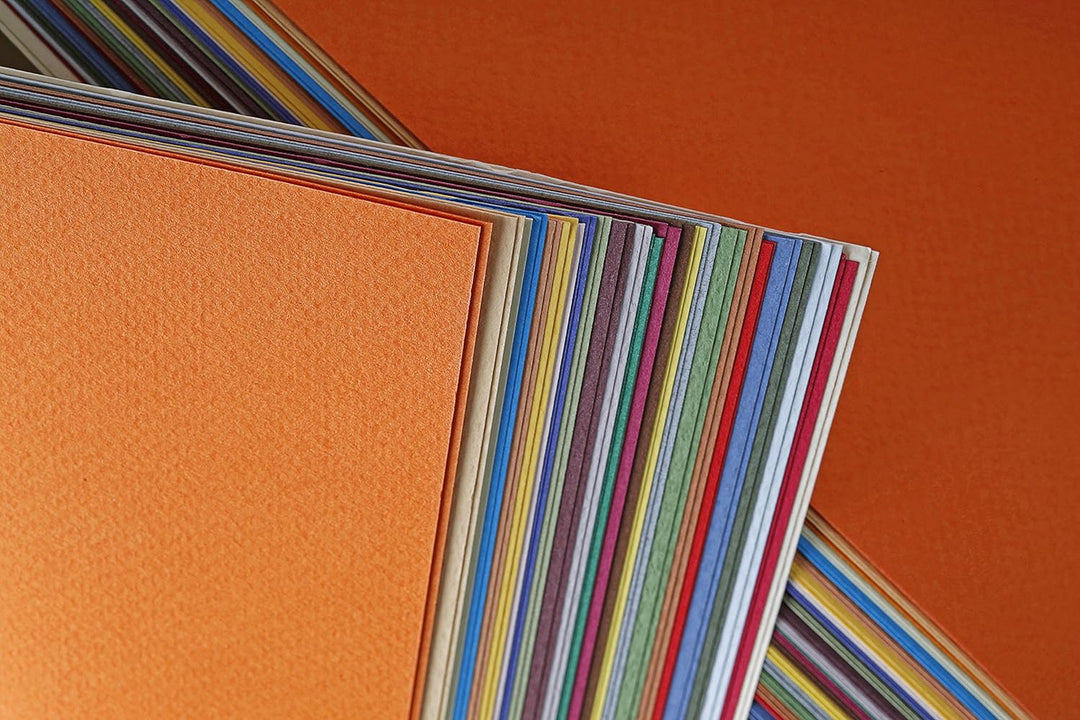 Clairefontaine 93761C Packung (mit 24 Bögen Zeichenpapier Etival Color, 50 x 65 cm, 160g, gekörnt, i