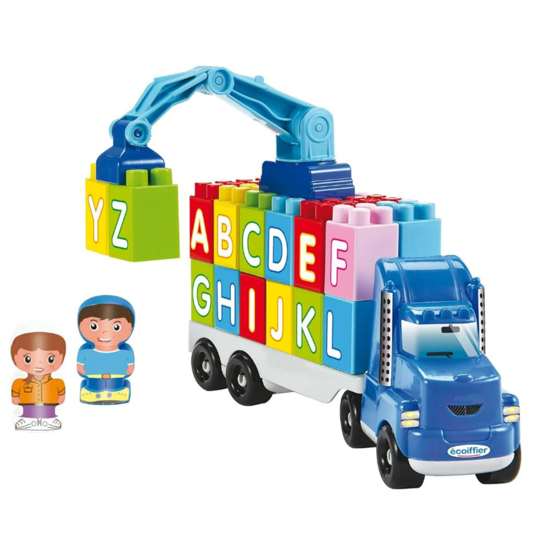 Abrick Buchstaben LKW mit Figuren (Ecoiffier 3352), LKW