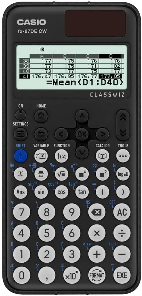 Casio FX-87DE CW ClassWiz technisch wissenschaftlicher Rechner Neues Modell, Neues Modell