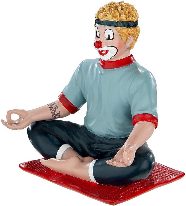 Gildeclown Yoga - kleine Figur Dekoration - Geschenke für Frauen - H 13,5 cm 04 Gildeclown - Yoga, 0