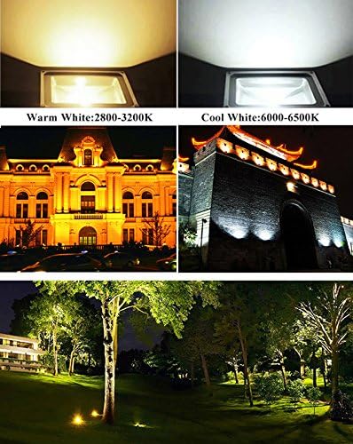 80W LED SMD Strahler Fluter Aussen Flutlicht Strahler mit PIR Bewegungsmelder Fluter Wasserdicht IP6