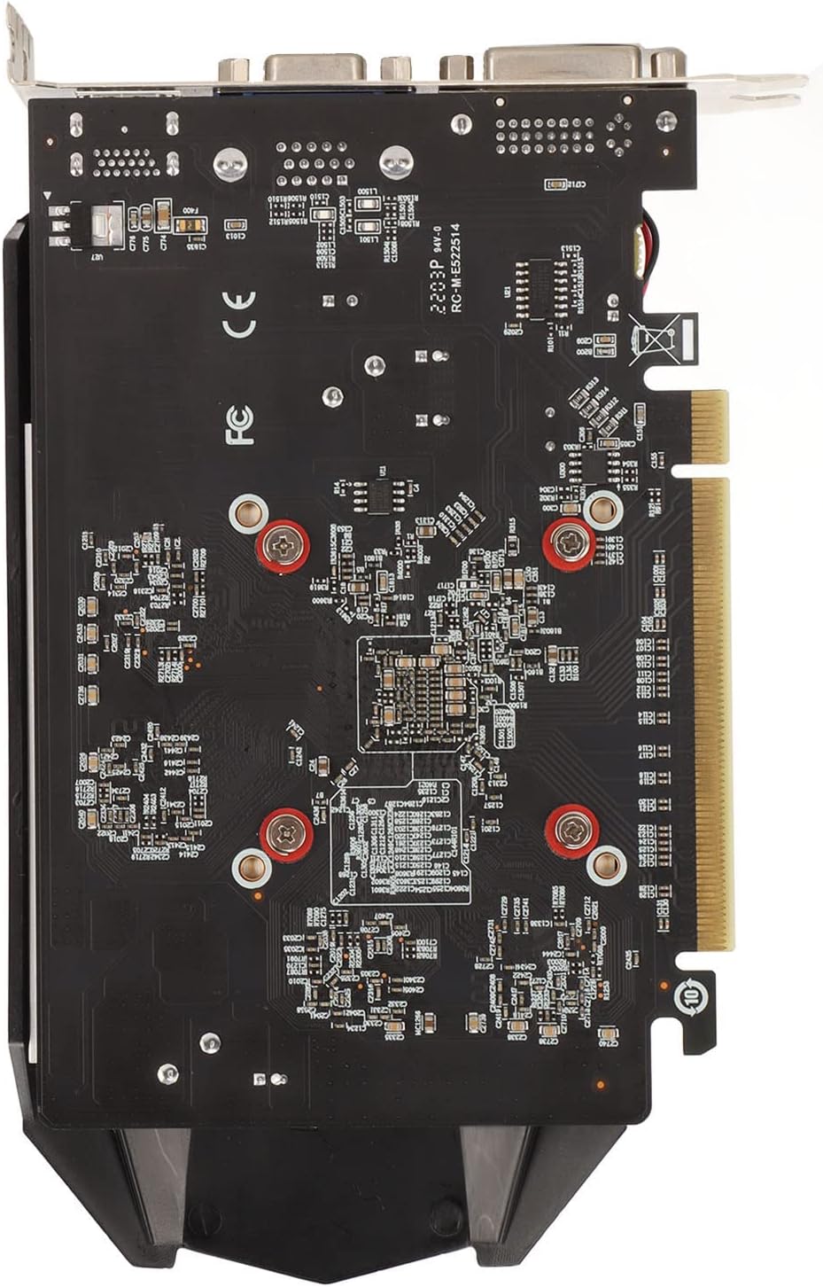 Yctze 4 GB GDDR5-Grafikkarte, 128 Bit für AMD für Radeon HD 7670, HDMI/DP/DVI-Schnittstelle, Unterst
