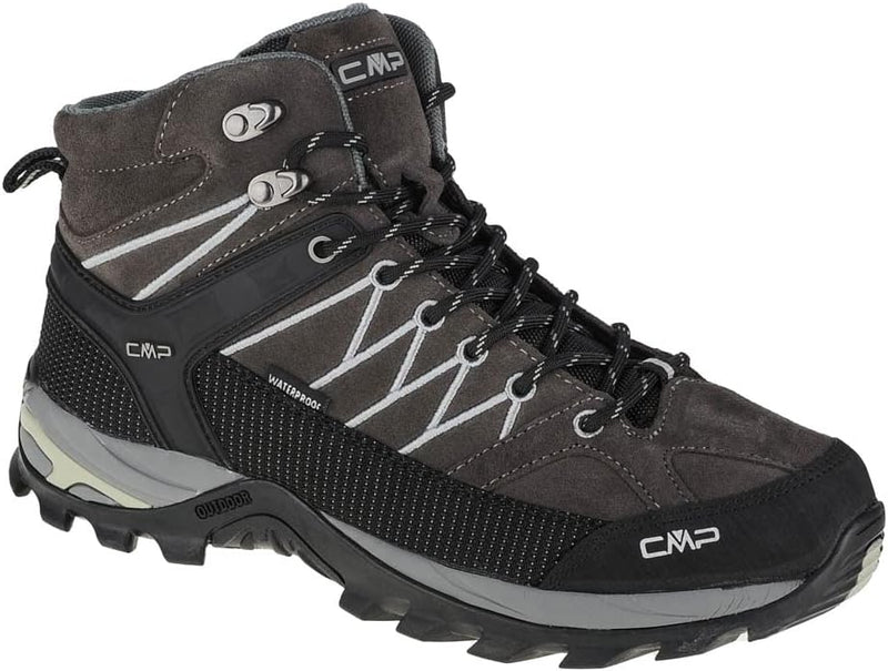 CMP Herren Rigel Mid Shoe Wp Trekking-& Wanderstiefel 45 EU Grau, 47 EU