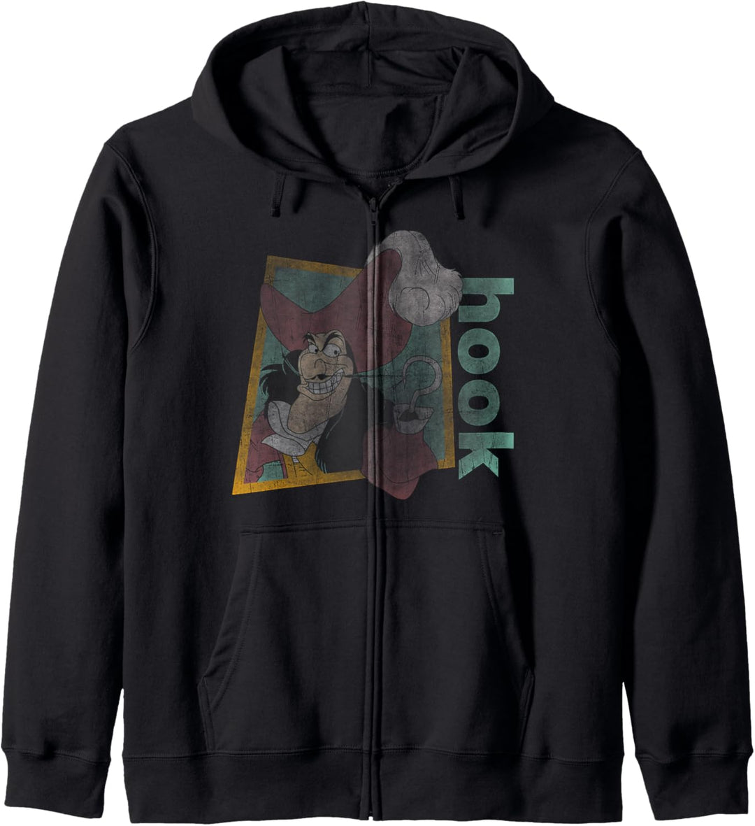Disney Peter Pan Retro Captain Hook Smirking Kapuzenjacke