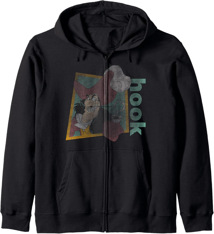 Disney Peter Pan Retro Captain Hook Smirking Kapuzenjacke