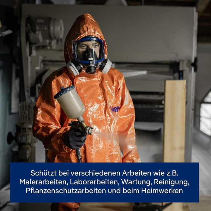 Dräger SPC 4400 CLF begrenzt wiederverwendbarer Schutzanzug gegen Staub und Flüssigkeiten | hohe Bes