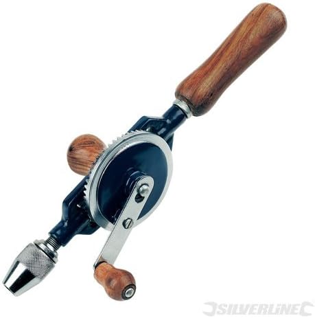 Silverline 675032 Doppelritzel-Handbohrer 290 mm