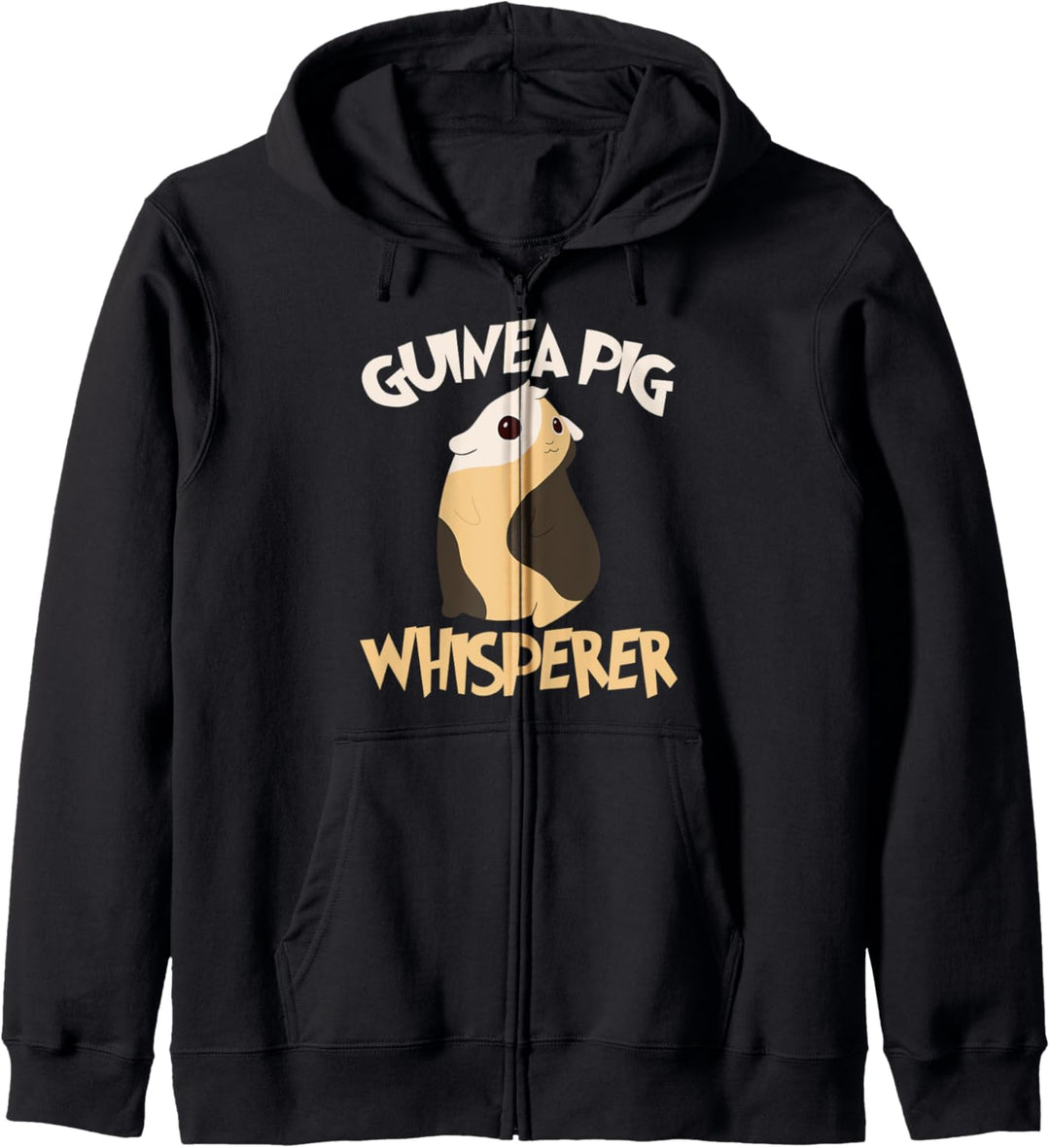 Meerschweinchen Flüsterer Tiere Guinea Pig Meerschweinchen Kapuzenjacke