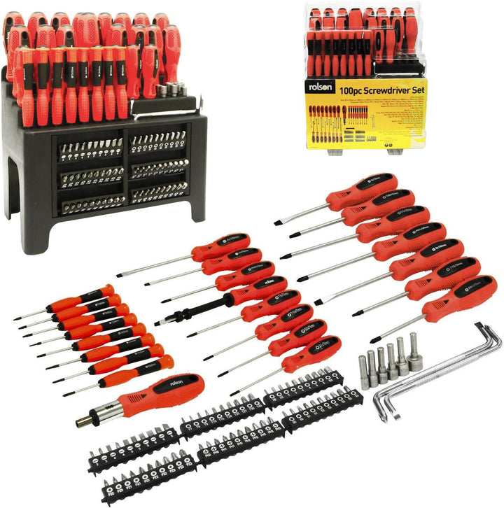 Rolson 28895 Schraubendreher-Set, Nylon/A, Einheitsgrösse