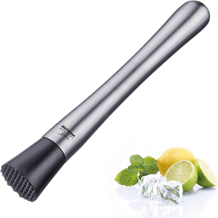 Westmark Caipirinha-Stössel, Monopol Edition, Länge: 21 cm, Rostfreier Edelstahl/Kunststoff, Sol, Si