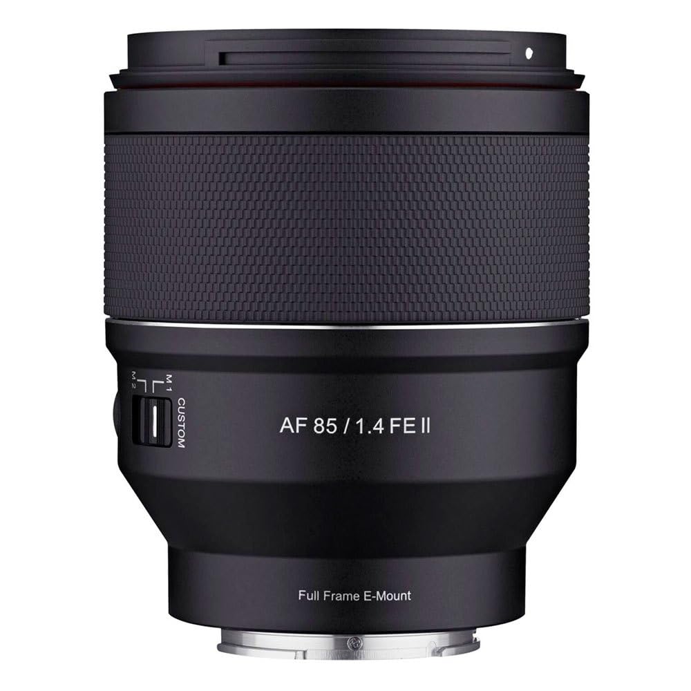 Samyang AF 85mm F1,4 II FE kompatibel mit Sony E – Autofokus Vollformat &amp; APS-C Portait Festbrennwei