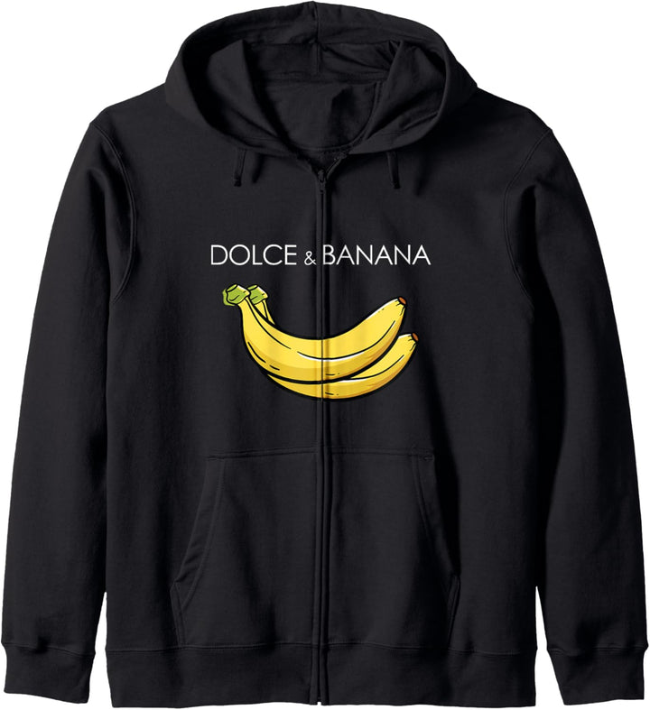 Funny Sarcastic Banana Tee Shirt, Cool Banana Graphic Design Kapuzenjacke