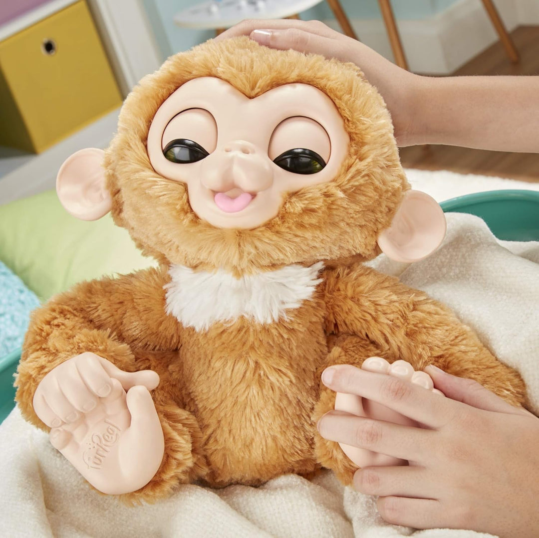 Hasbro FurReal E0367EU4 - Kleiner Patient Zandi interaktives Plüschtier