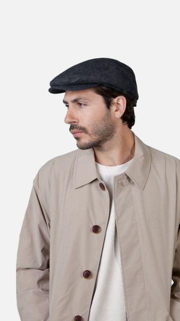 Barts Herren Baskenmütze Oslo Cap M Schwarz (BLACK 0001), M Schwarz (BLACK 0001)
