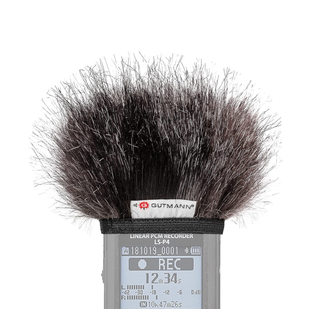 Gutmann Mikrofon Windschutz Fell für Olympus LS-10 Mercury Handgefertigt in Deutschland