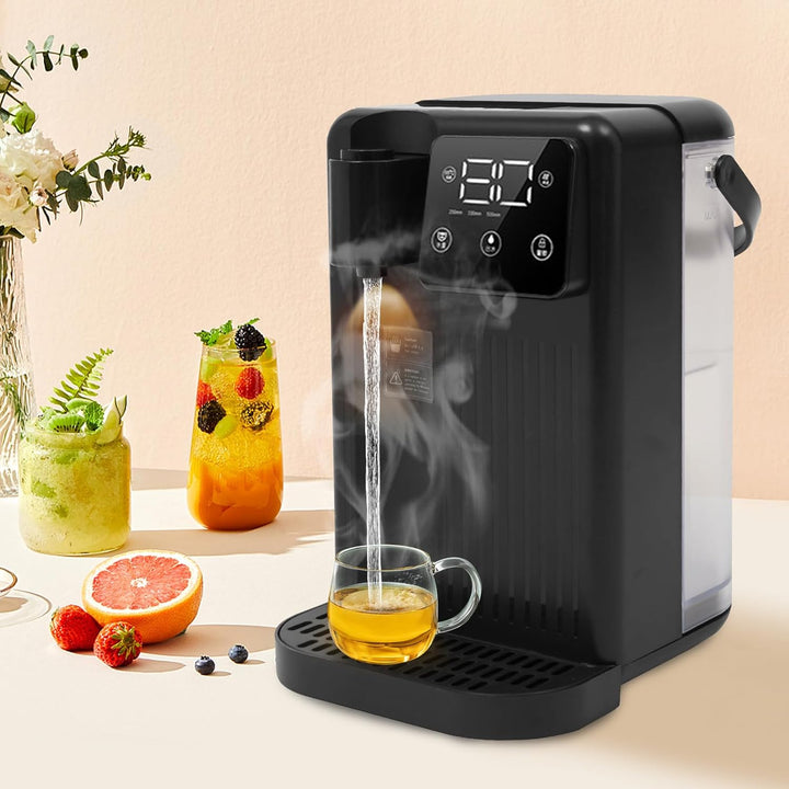 Donened - Instant Heisswasserspender, Heisswasserspender mit Wasserfilter, 3L Fassungsvermögen, Temp