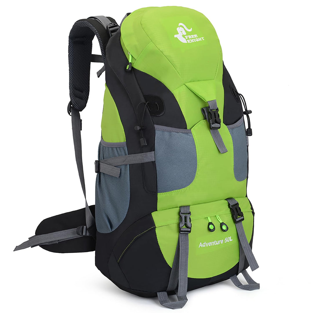 Bseash 50L Leichter wasserfester Wanderrucksack, Outdoor Sport Tagesrucksack Multifunktions Reisetas
