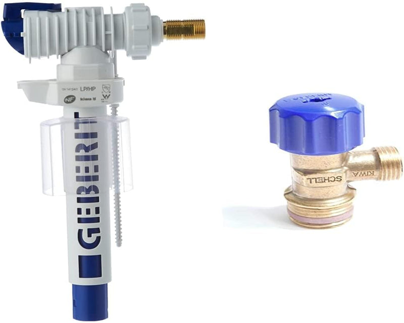 Geberit - Mecanismo De Alimentación Geberit Serie 380, Conexión De Suministro Lateral, 3/8“, Unión D