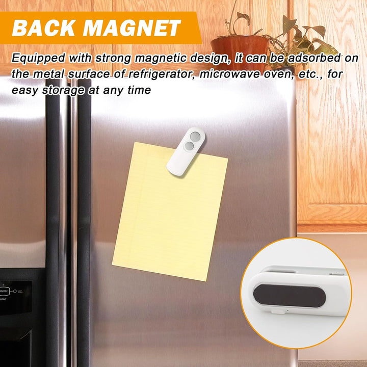 2 Stück Mini Folienschweissgerät: Wiederaufladbar 2 in 1 Snacks Beutelverschliesser, Mini Bag Sealer