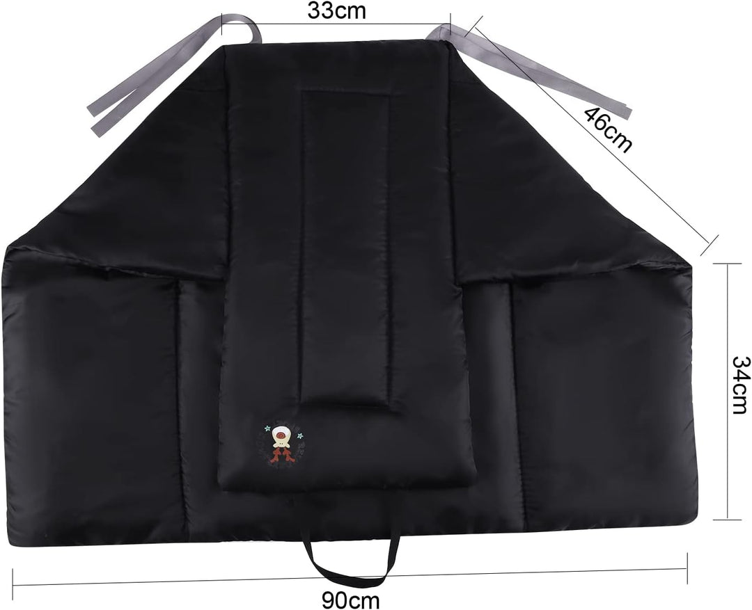 Beinschutz Roller Abdeckplane mit Lenkerstulpen Set Universell Rollerdecke Wasserdicht Warm Motorrad