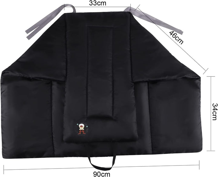 Beinschutz Roller Abdeckplane mit Lenkerstulpen Set Universell Rollerdecke Wasserdicht Warm Motorrad