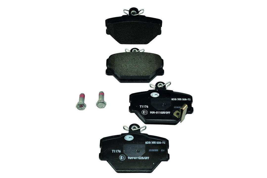 HELLA PAGID 8DB 355 008-721 Bremsbelagsatz - T1176 - Dicke/Stärke: 15.8mm - Bremssystem: Bosch - mit