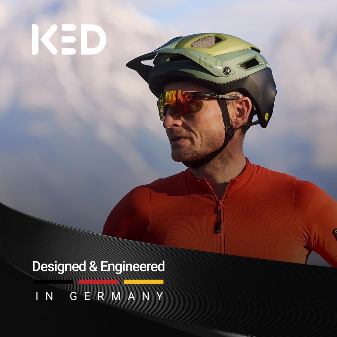 KED Pector ME1 MTB Fahrrad Helm schwarz/weiss 2023 L (58-61 cm), L (58-61 cm)