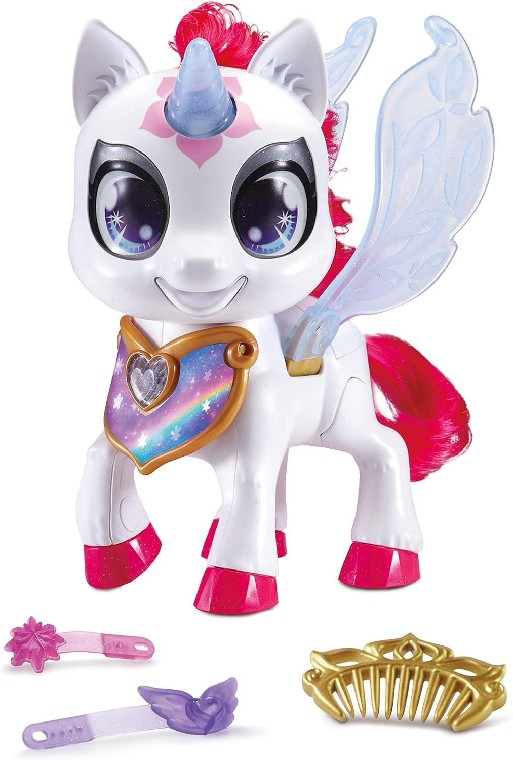 Vtech 80-530804 Sparklings - Liora, das Einhorn Elektronisches Haustier mit Accessoires, Einhorn