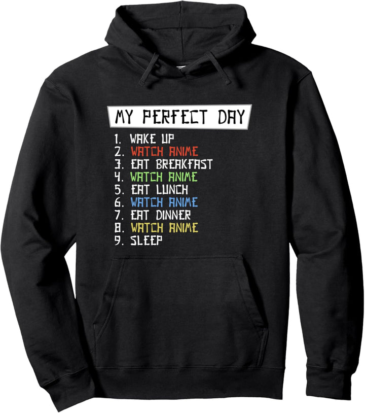 Perfekter Tag Beobachten Anime - Lustiges Anime-Geschenk Pullover Hoodie