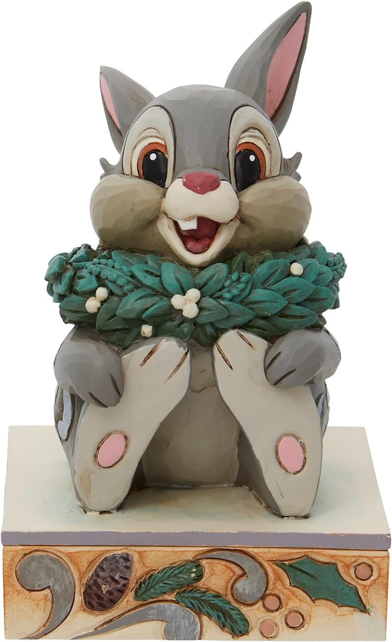 Enesco Disney Traditions 6010878 Weihnachts-Klopfer – Winter Wonders, Mehrfarbig, Einheitsgrösse