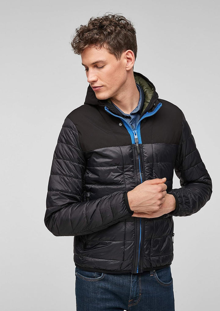 s.Oliver Herren Jacke M Schwarz, M Schwarz
