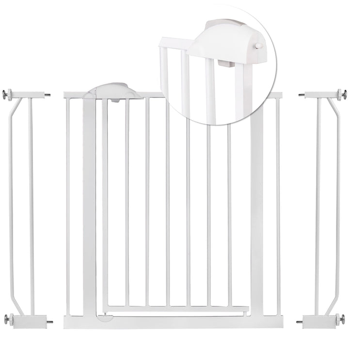 Nukido Treppenschutzgitter Ohne Bohren Türschutzgitter 90° Stop Türgitter Baby Kinder Kindergitter S