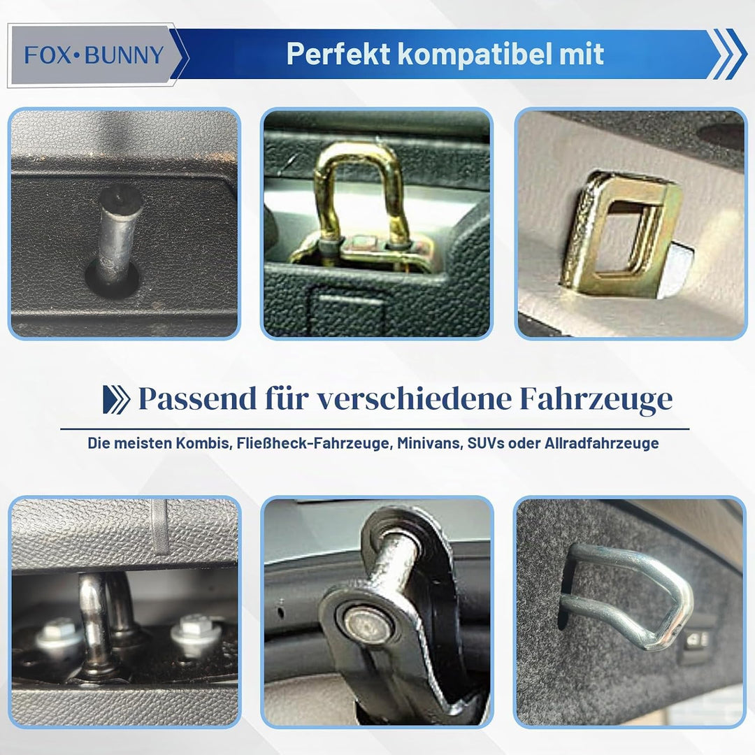 Heckklappenaufsteller – Pet Ventilation Car Door Lock – Latch Hook Dog Guard for Car Boot/Trunk Lid