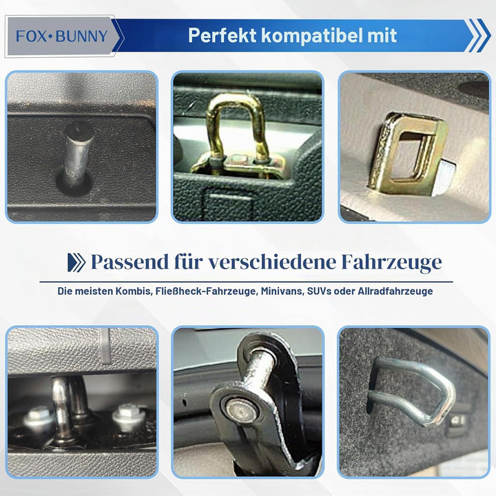 Heckklappenaufsteller – Pet Ventilation Car Door Lock – Latch Hook Dog Guard for Car Boot/Trunk Lid