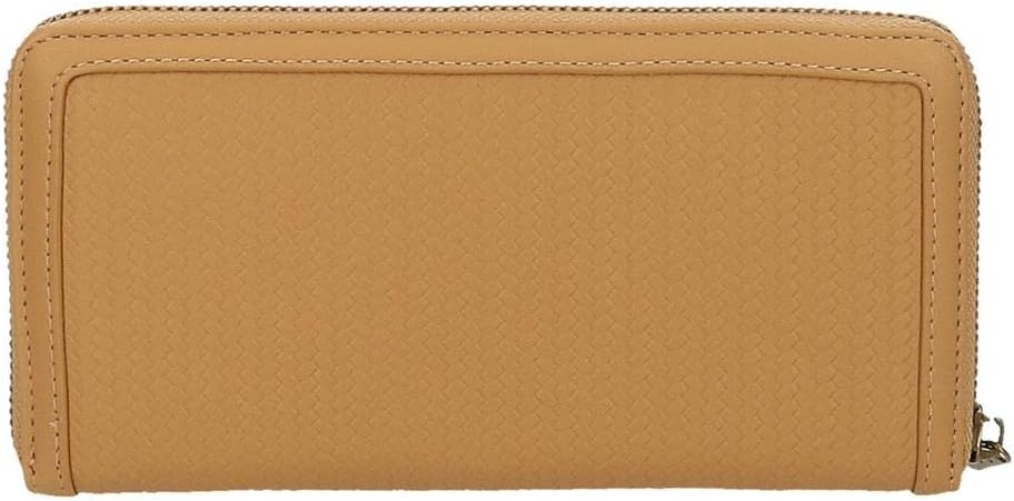Pepe Jeans Lena Geldbörse mit Kartenhalter Braun 19,5x10x2 cm Kunstleder Braun Aktentasche, Braun Ak