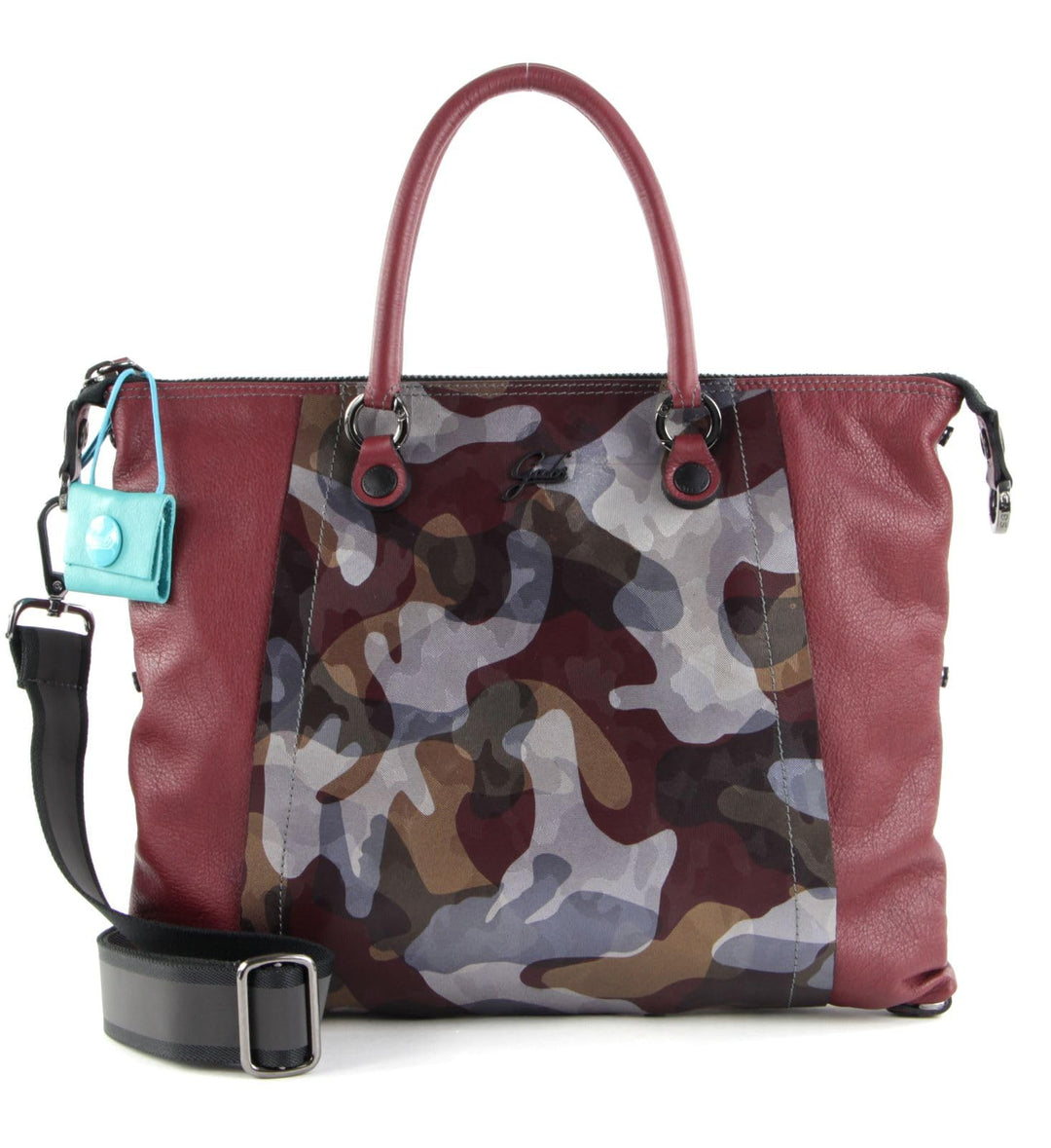 Gabs Bellona Flat Bag M Mosto + Mimetico Bordeaux